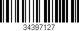 Código de barras (EAN, GTIN, SKU, ISBN): '34397127'