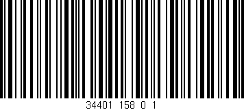 Código de barras (EAN, GTIN, SKU, ISBN): '34401_158_0_1'
