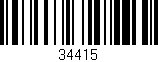 Código de barras (EAN, GTIN, SKU, ISBN): '34415'