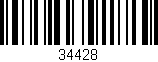Código de barras (EAN, GTIN, SKU, ISBN): '34428'