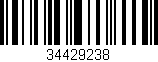 Código de barras (EAN, GTIN, SKU, ISBN): '34429238'