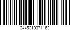 Código de barras (EAN, GTIN, SKU, ISBN): '3445319371163'