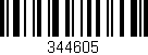 Código de barras (EAN, GTIN, SKU, ISBN): '344605'