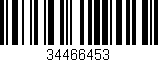 Código de barras (EAN, GTIN, SKU, ISBN): '34466453'