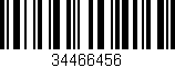 Código de barras (EAN, GTIN, SKU, ISBN): '34466456'