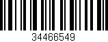 Código de barras (EAN, GTIN, SKU, ISBN): '34466549'