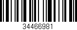 Código de barras (EAN, GTIN, SKU, ISBN): '34466981'