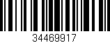 Código de barras (EAN, GTIN, SKU, ISBN): '34469917'