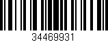 Código de barras (EAN, GTIN, SKU, ISBN): '34469931'