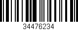 Código de barras (EAN, GTIN, SKU, ISBN): '34476234'