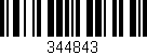 Código de barras (EAN, GTIN, SKU, ISBN): '344843'
