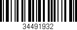 Código de barras (EAN, GTIN, SKU, ISBN): '34491932'