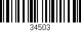 Código de barras (EAN, GTIN, SKU, ISBN): '34503'