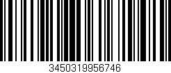 Código de barras (EAN, GTIN, SKU, ISBN): '3450319956746'