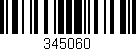 Código de barras (EAN, GTIN, SKU, ISBN): '345060'