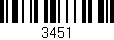 Código de barras (EAN, GTIN, SKU, ISBN): '3451'