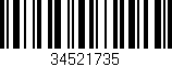 Código de barras (EAN, GTIN, SKU, ISBN): '34521735'