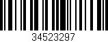 Código de barras (EAN, GTIN, SKU, ISBN): '34523297'