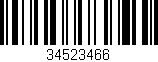Código de barras (EAN, GTIN, SKU, ISBN): '34523466'