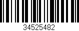 Código de barras (EAN, GTIN, SKU, ISBN): '34525482'