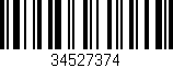 Código de barras (EAN, GTIN, SKU, ISBN): '34527374'
