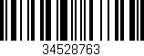 Código de barras (EAN, GTIN, SKU, ISBN): '34528763'