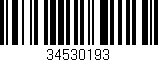 Código de barras (EAN, GTIN, SKU, ISBN): '34530193'