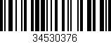 Código de barras (EAN, GTIN, SKU, ISBN): '34530376'
