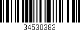 Código de barras (EAN, GTIN, SKU, ISBN): '34530383'