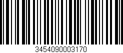 Código de barras (EAN, GTIN, SKU, ISBN): '3454090003170'