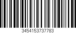 Código de barras (EAN, GTIN, SKU, ISBN): '3454153737783'
