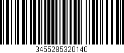 Código de barras (EAN, GTIN, SKU, ISBN): '3455285320140'