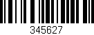Código de barras (EAN, GTIN, SKU, ISBN): '345627'