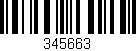 Código de barras (EAN, GTIN, SKU, ISBN): '345663'