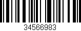 Código de barras (EAN, GTIN, SKU, ISBN): '34566983'