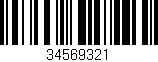 Código de barras (EAN, GTIN, SKU, ISBN): '34569321'