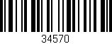 Código de barras (EAN, GTIN, SKU, ISBN): '34570'