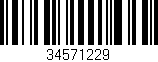 Código de barras (EAN, GTIN, SKU, ISBN): '34571229'