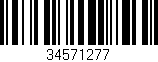 Código de barras (EAN, GTIN, SKU, ISBN): '34571277'