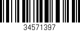 Código de barras (EAN, GTIN, SKU, ISBN): '34571397'