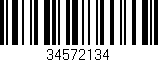 Código de barras (EAN, GTIN, SKU, ISBN): '34572134'