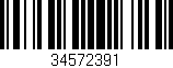 Código de barras (EAN, GTIN, SKU, ISBN): '34572391'