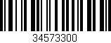 Código de barras (EAN, GTIN, SKU, ISBN): '34573300'