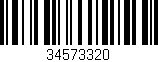 Código de barras (EAN, GTIN, SKU, ISBN): '34573320'