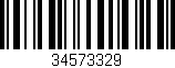 Código de barras (EAN, GTIN, SKU, ISBN): '34573329'