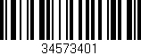 Código de barras (EAN, GTIN, SKU, ISBN): '34573401'