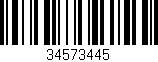 Código de barras (EAN, GTIN, SKU, ISBN): '34573445'