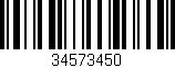 Código de barras (EAN, GTIN, SKU, ISBN): '34573450'