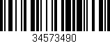 Código de barras (EAN, GTIN, SKU, ISBN): '34573490'