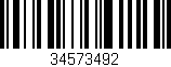 Código de barras (EAN, GTIN, SKU, ISBN): '34573492'